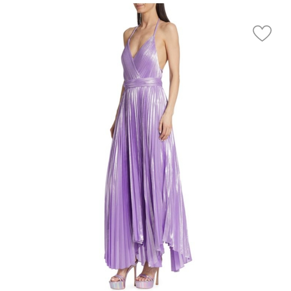 Alice + Olivia Halter Dress (8)